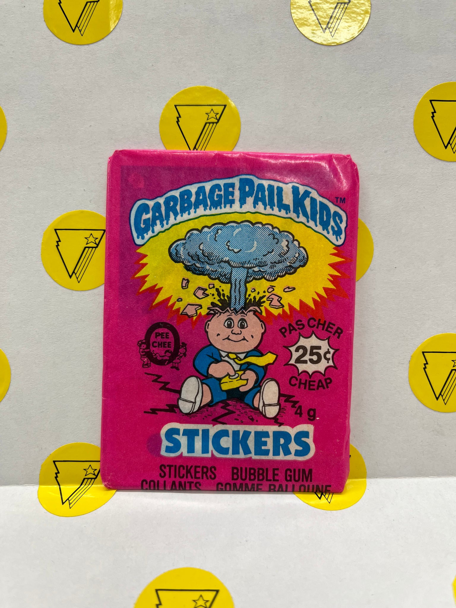 1985 OPC O-Pee-Chee Garbage Pail Kids 1st Series Wax Pack Canada RARE