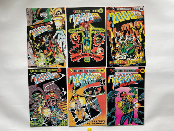 2000 AD Monthly (1985) #1-4 NM