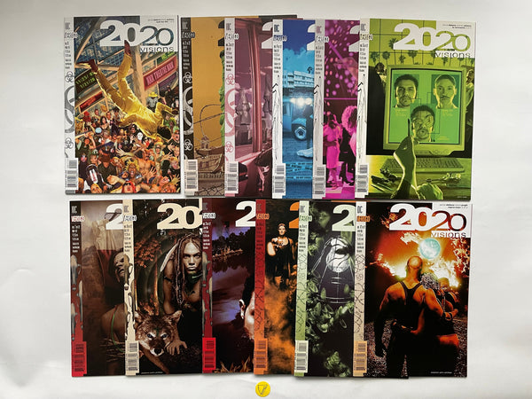 2020 visions (1997) #1-12 NM