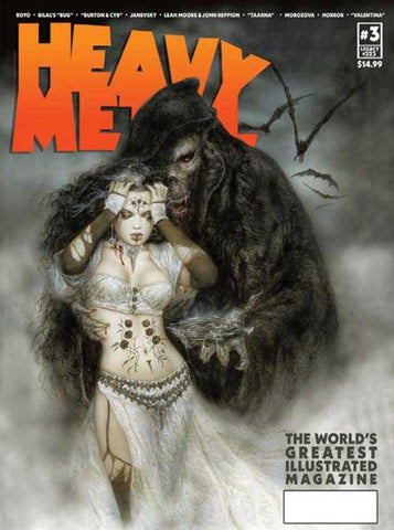Heavy Metal Magazine #3 Cover A Luis Royo (Mature)