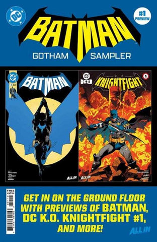 Batman Day 2025   Bundles Of 25   Batman Gotham Sampler 2nd Print