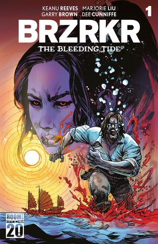 BRZRKR: The Bleeding Tide #1 D Variant (Dressed, Foil, Brown)