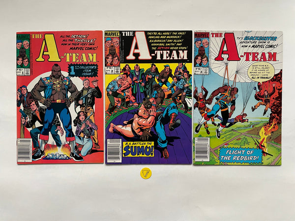 A-Team (1984) #1-3, Canadian Edition