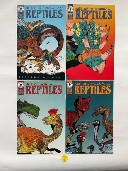 Age of Reptiles (1993) #1-4, NM