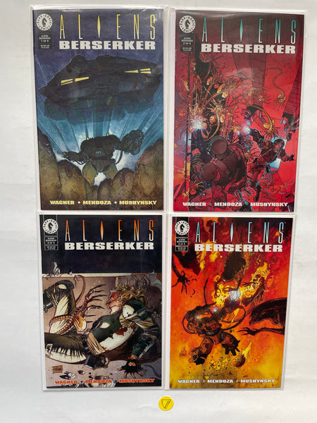 Alien Berserker (1995) #1-4, NM
