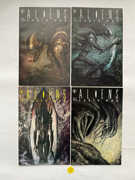 Aliens Earth War (1990) #1-4, NM