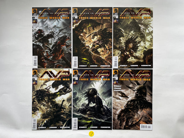 Aliens vs Predator Three World War (2009) #1-6, NM/MT