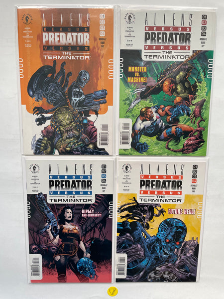 Alien vs Predator Vs Terminator (2000)  #1-4, NM