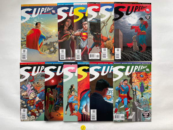 All Star Superman (2005) #1-12, NM