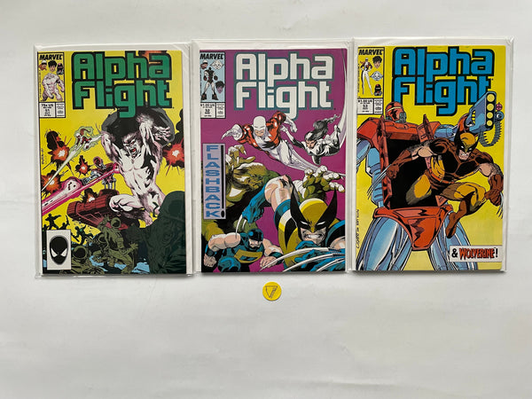 Alpha Flight (1983) #51-53, NM