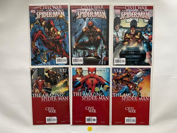 Amazing Spider-Man (1998) #529-534, NM/MT