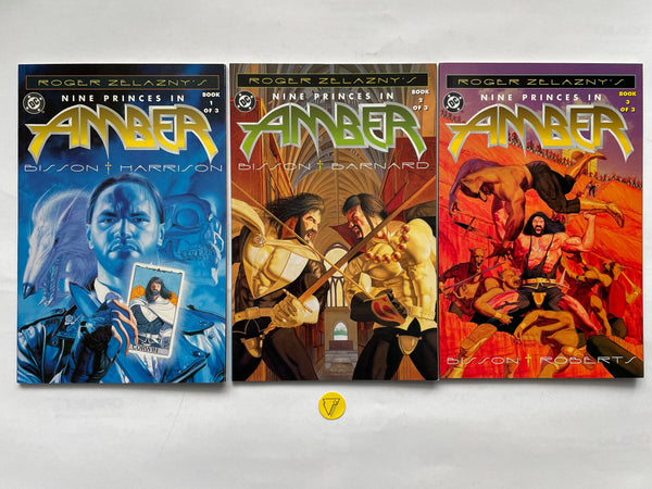Nine Princes In Amber (1996) #1-3, NM