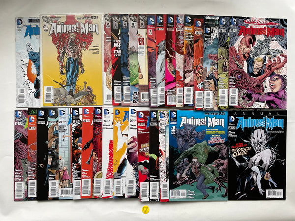 Animal Man (2011) #0-29 + Annual #1-2, NM