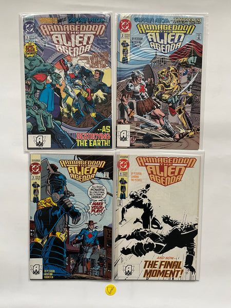 Armageddon The Alien Agenda (1991) #1-4 NM