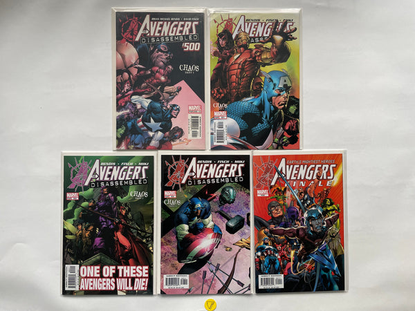 Avengers (1998) #500-503 + Finale, NM