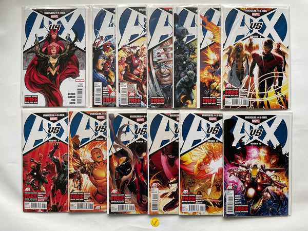 Avengers VS X-Men (2012) 1-12, NM/MT