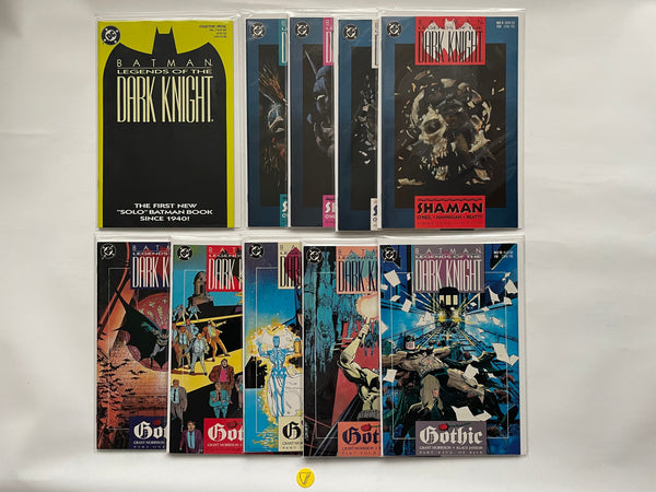 Batman Legends Dark Knight (1989) #1-10, NM