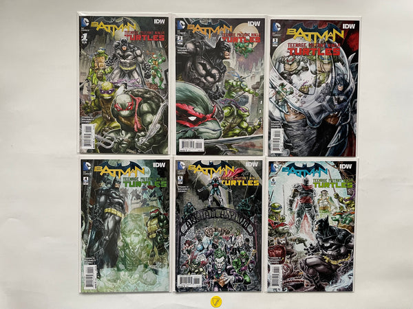 Batman Teenage Mutant Ninja Turtles (2015) #1-6, NM