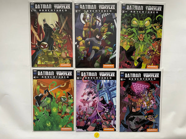 Batman TMNT Adventures (2016) #1-6, NM/MT