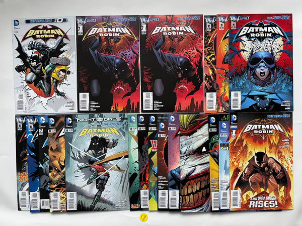 Batman and Robin (2011) #0-17, NM/MT