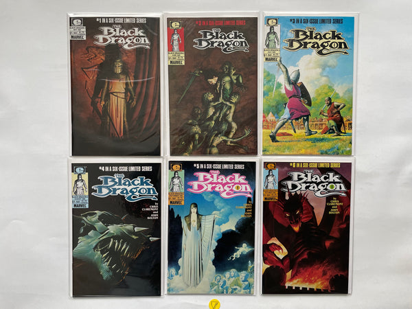 Black Dragon (1985) #1-6, NM