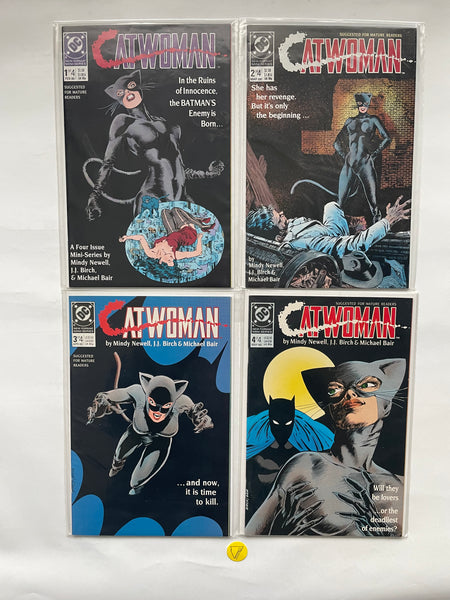 Catwoman (1989) #1-4, VF/NM