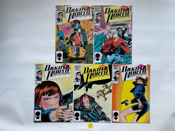 Dakota North Investigation (1986) #1-5, NM