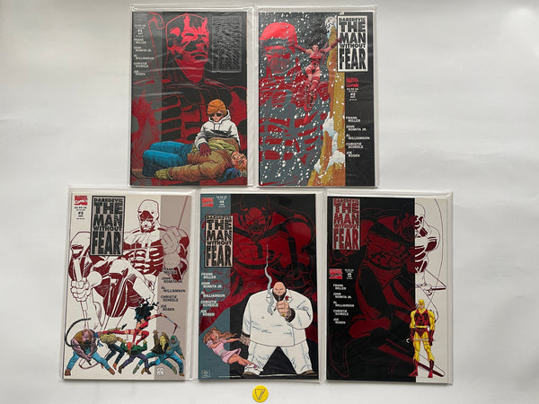 Daredevil the Man Without Fear (1993) 1-5, NM