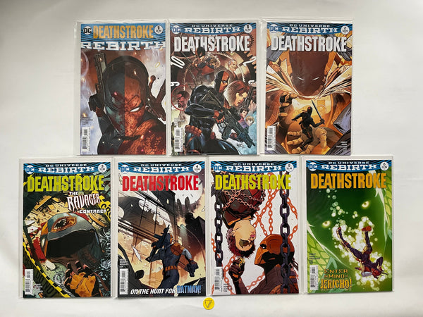 Deathstroke (2016, 2ème série) #1-5 + Deathstroke Rebirth Special, NM