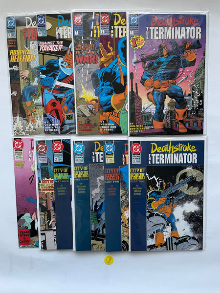 Deathstroke The Terminator (1991) #1-11 NM