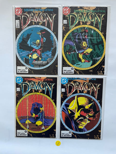 Demon (1987, 2ème série) #1-4 NM