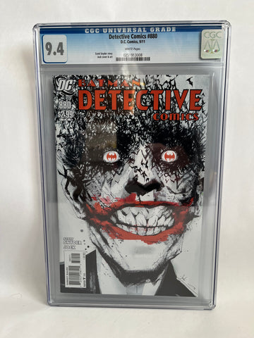 Detective Comics #880 - Jock Cover CGC 9.4
