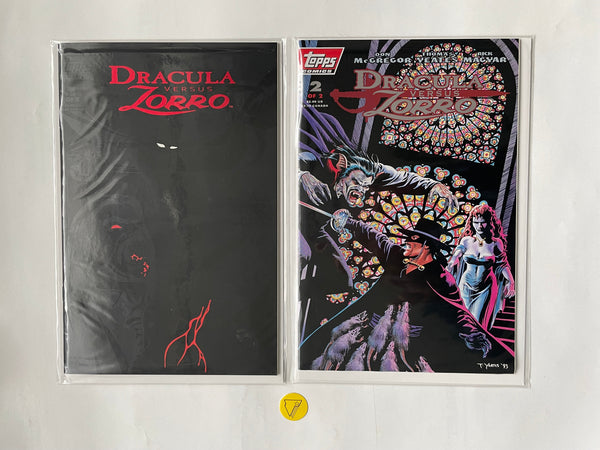 Dracula vs Zorro (1993) #0-2 NM