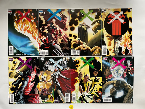 Earth X (1999) #0-12 + X, NM