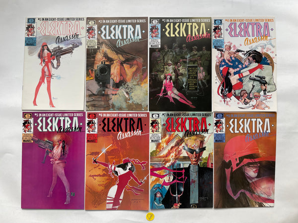 Elektra Assassin (1986) #1-8, VF/NM