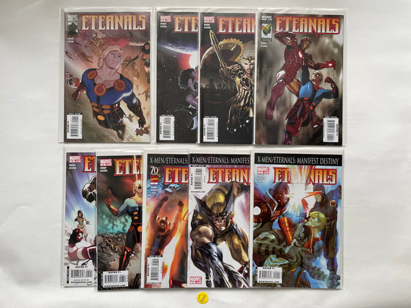 Eternals (2008) #1-9, NM/MT