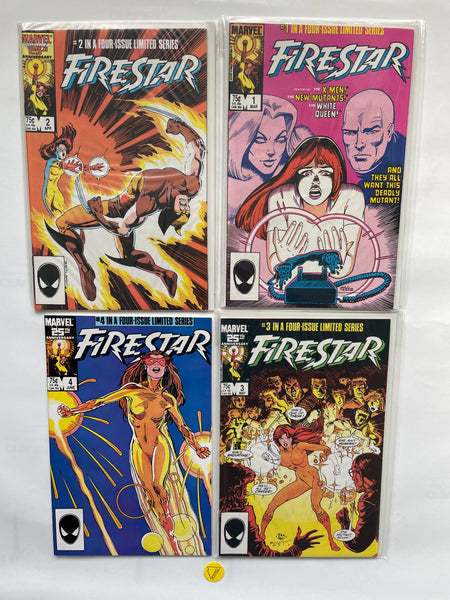 Firestar (1986) #1-4 NM