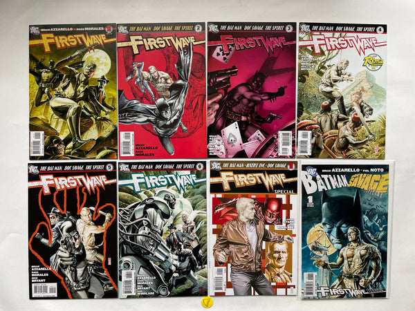 First Wave (2010) #1-6 + Special #1 + Batman/Doc Savage Special, NM