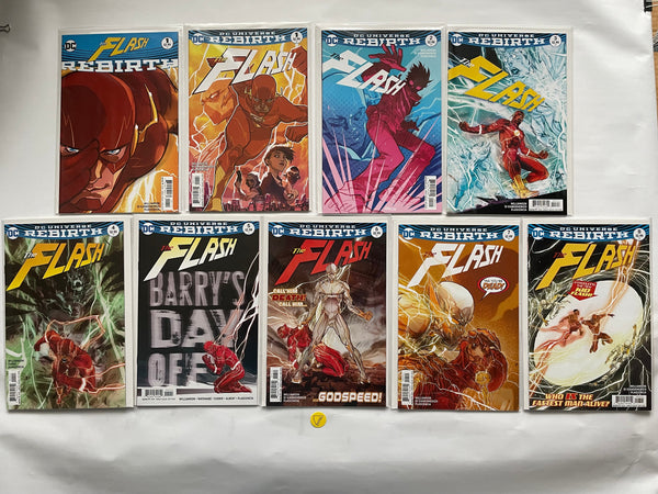 Flash (2016, 5ème série) 1-8, Flash Rebirth Special, NM