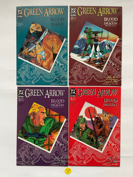Green Arrow (1987) #21-24 NM