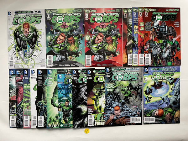 Green Lantern Corps (2011) #0-16, NM