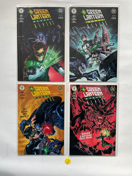 Green Lantern Versus Aliens (2000) # 1-4, NM/MT
