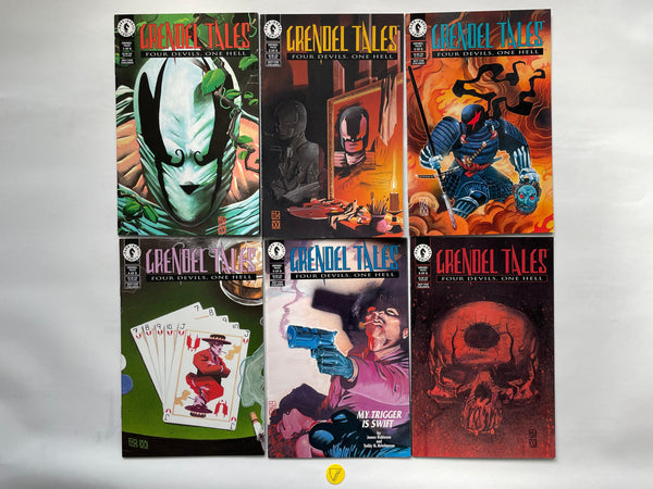 Grendel Tales Four Devils, One Hell (1993) #1-6 NM