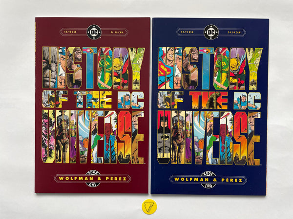 History Of The DC Universe (1986) #1-2 NM