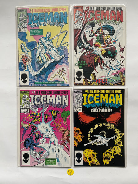 Iceman (1984, 1ère mini-série) #1-4 NM