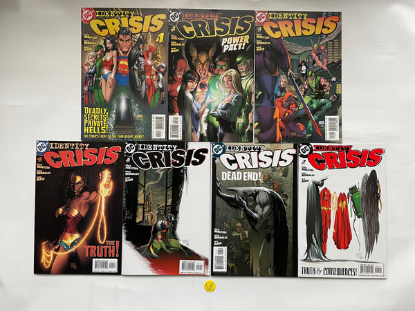 Identity Crisis (2004) #1-7, NM/MT