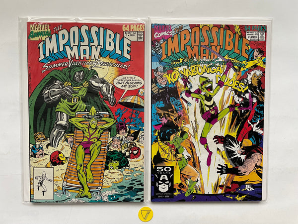 Impossible Man Summer Vacation Spectacular (1990) 1-2, NM