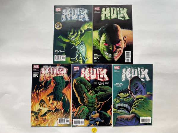 Incredible Hulk (1999) #55-59, NM