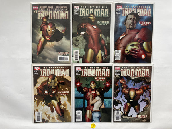 Iron Man (2005) #1-6, NM