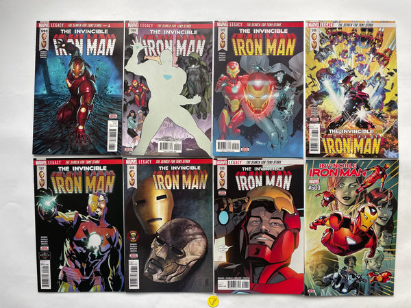 Invincible Iron Man (2017) #593-600, NM